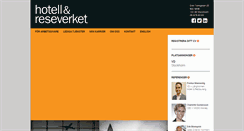Desktop Screenshot of hotelloreseverket.com